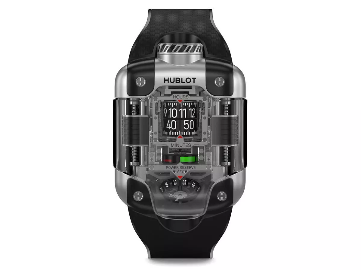 Hublot MP-10 Tourbillon Weight Energy System Titanium Watch 3D model_0