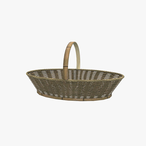 Basket V05 Low-poly 3D model