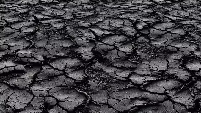 Asphalt cracked seamless 4K PBR