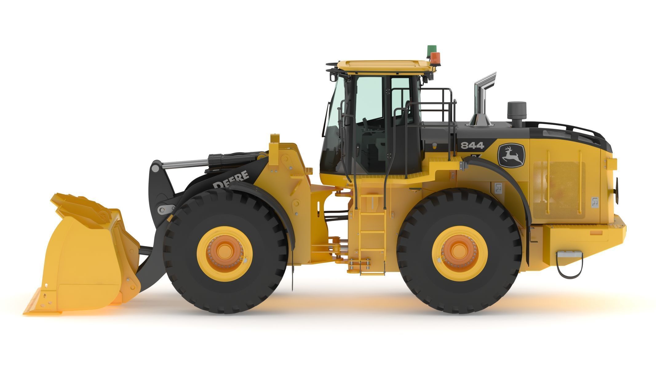 John Deere 844 P-Tier Wheel Loader 3D model_8
