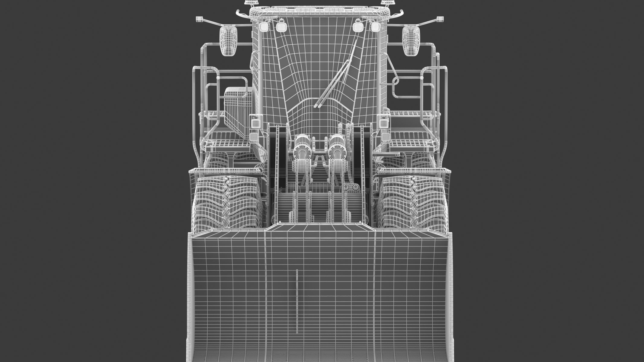 John Deere 844 P-Tier Wheel Loader 3D model_23