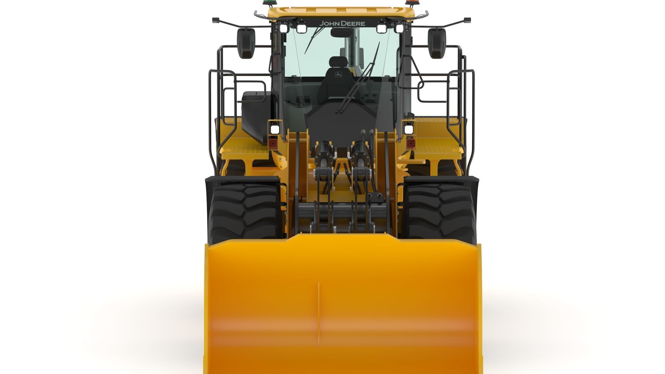 John Deere 844 P-Tier Wheel Loader 3D model_1