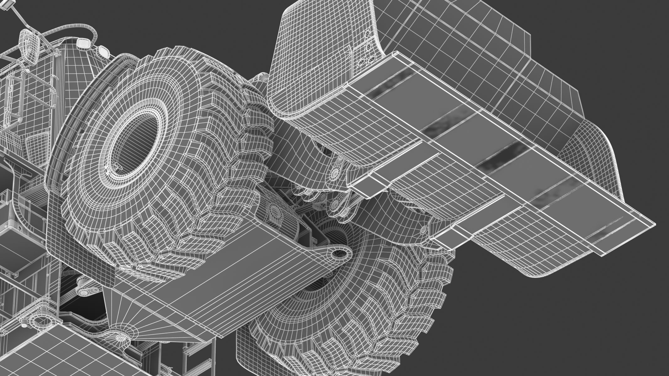 John Deere 844 P-Tier Wheel Loader 3D model_25