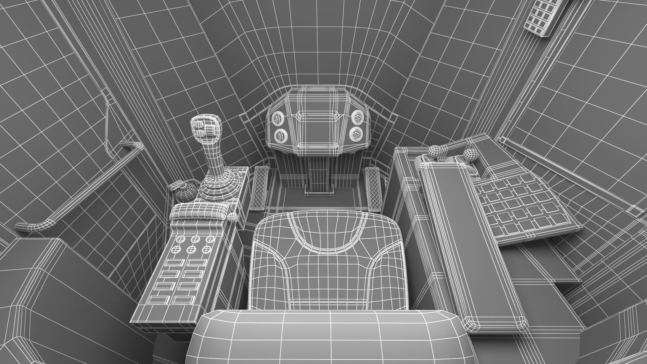 John Deere 844 P-Tier Wheel Loader 3D model_26