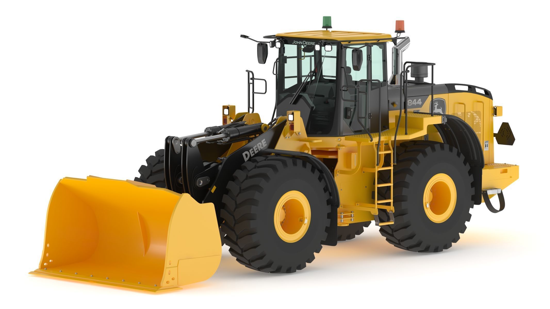 John Deere 844 P-Tier Wheel Loader 3D model_6