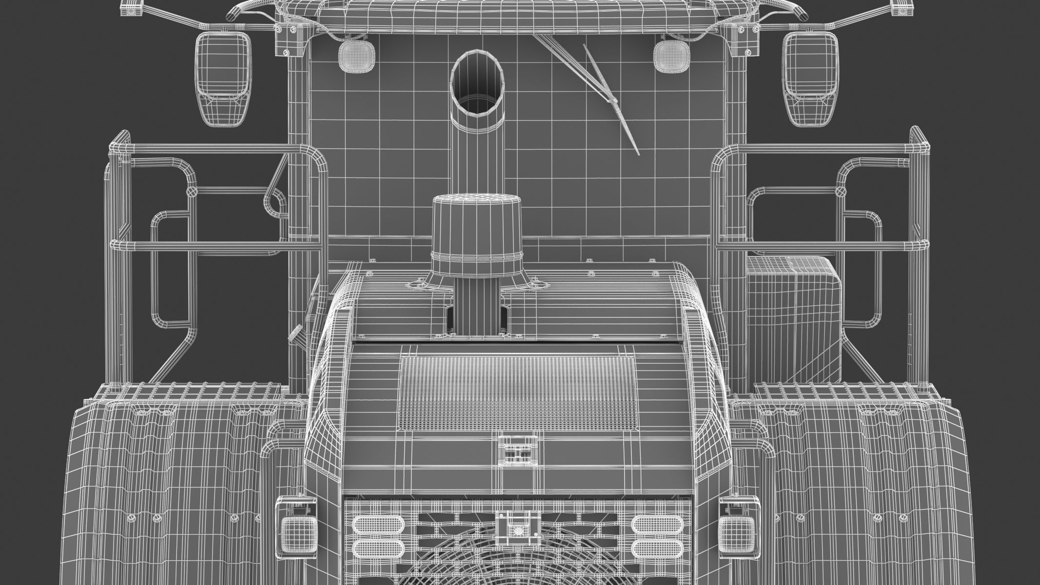 John Deere 844 P-Tier Wheel Loader 3D model_34