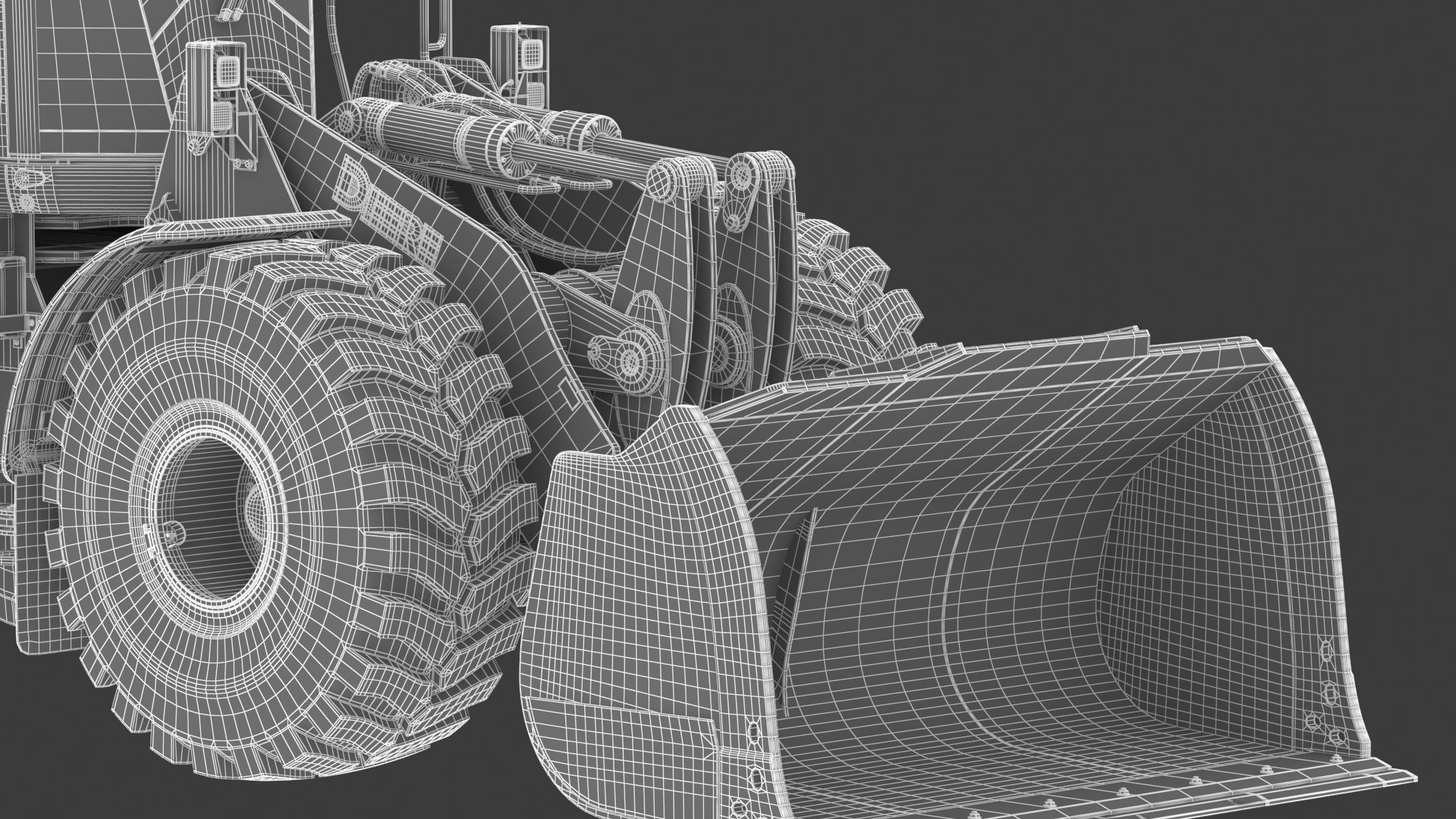 John Deere 844 P-Tier Wheel Loader 3D model_36