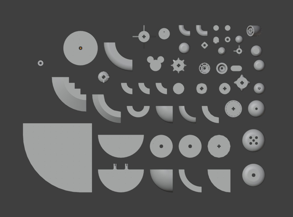 PixelBricks3D - LEGO Round Bricks Pack 3D print model_3