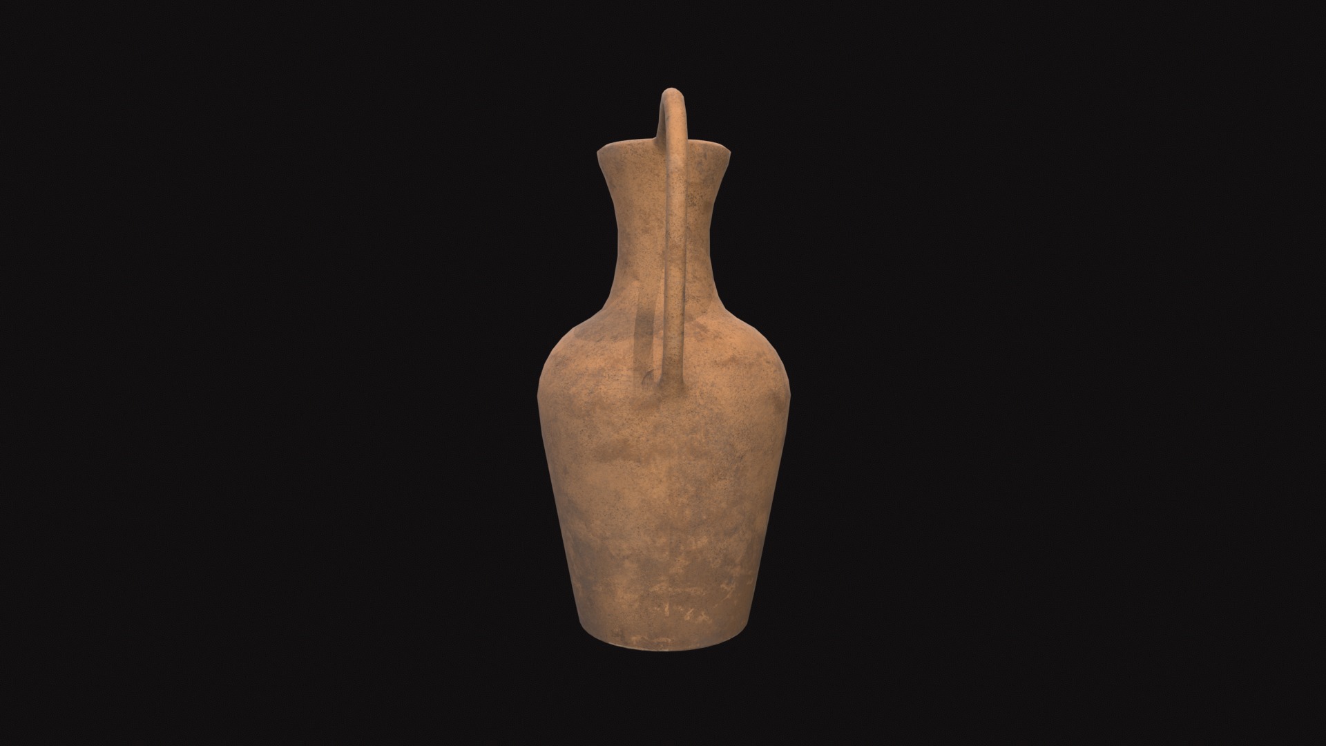 Medieval Jar V03 Low-poly 3D model_7
