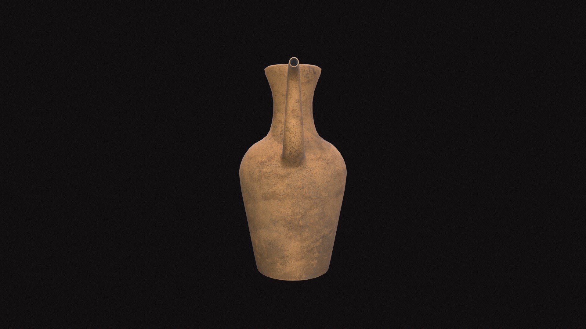 Medieval Jar V03 Low-poly 3D model_5