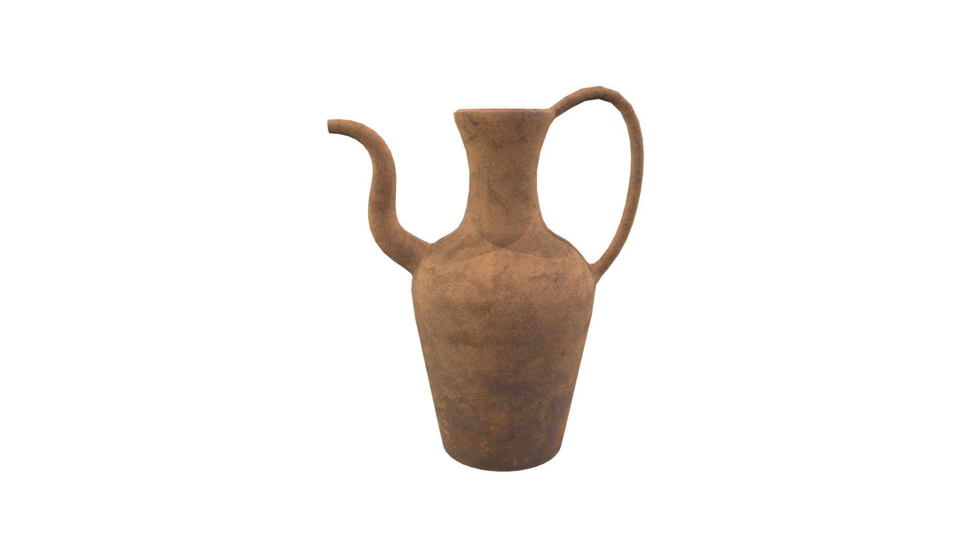 Medieval Jar V03 Low-poly 3D model_9