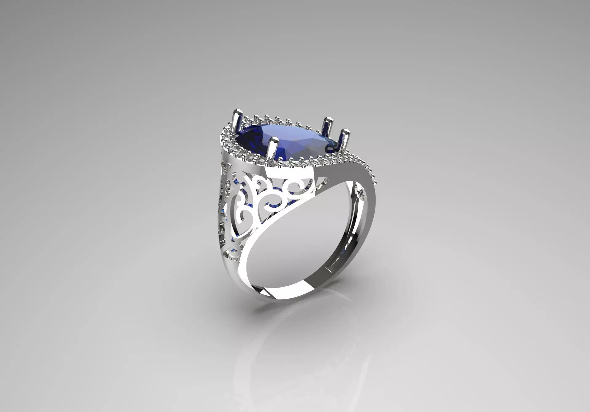 jewellery ring jr00084 3D print model