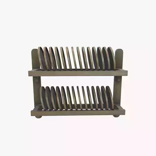 Medieval Plate Holder V04