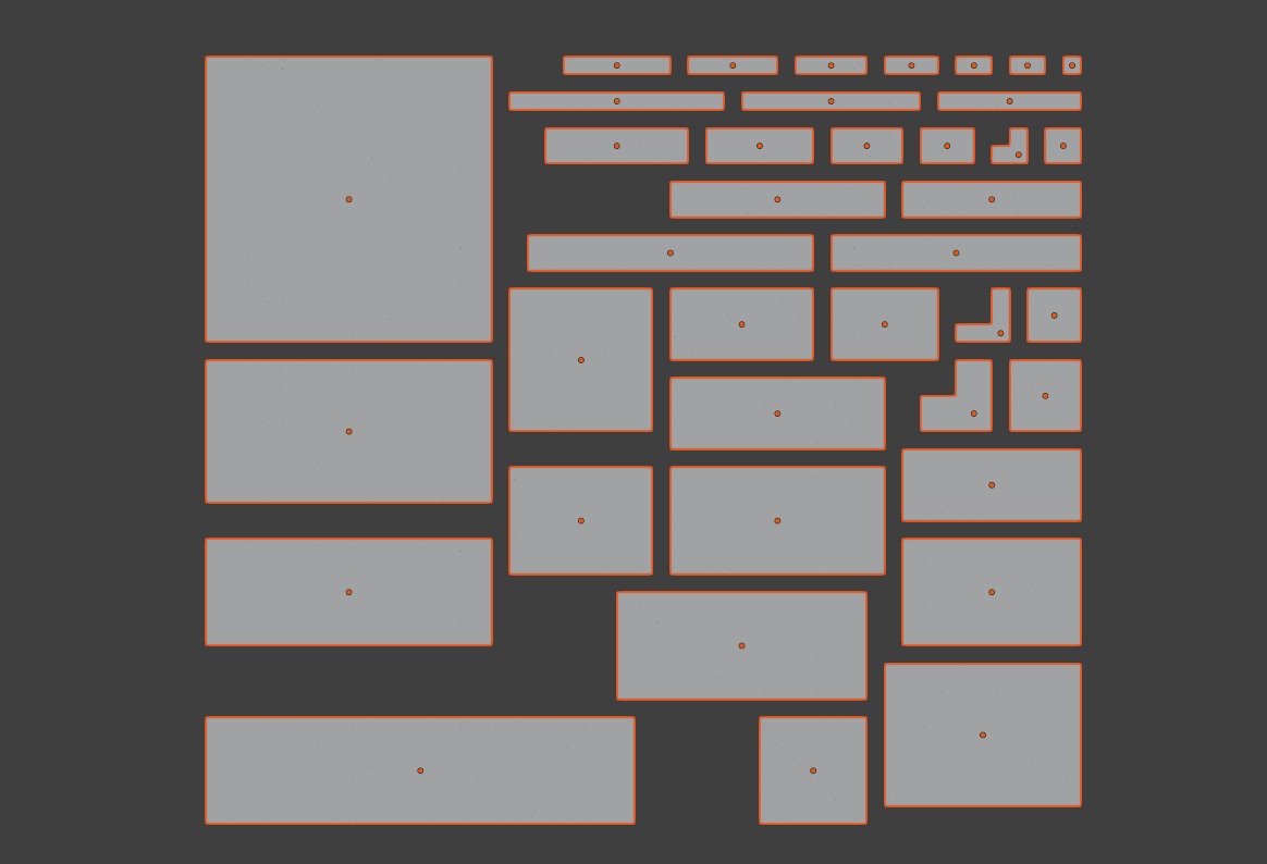 PixelBricks3D - LEGO Slope Plate Bricks Pack 3D print model_3