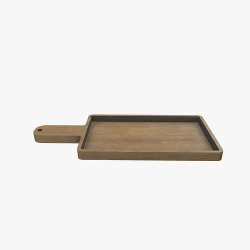 Medieval Tray V02 Low-poly 3D model