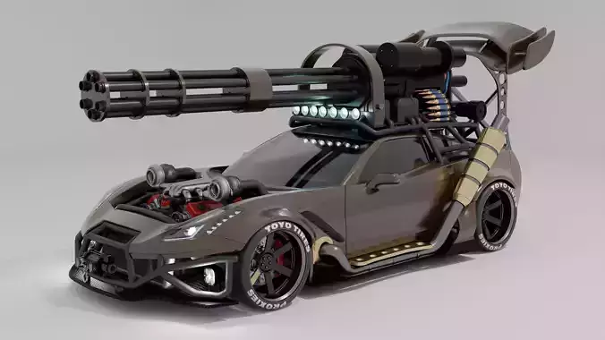 Battle Car Animation