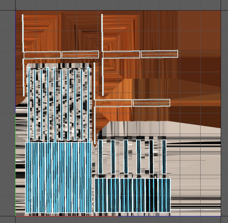 low poly shelf 3D Model Low-poly 3D model_8