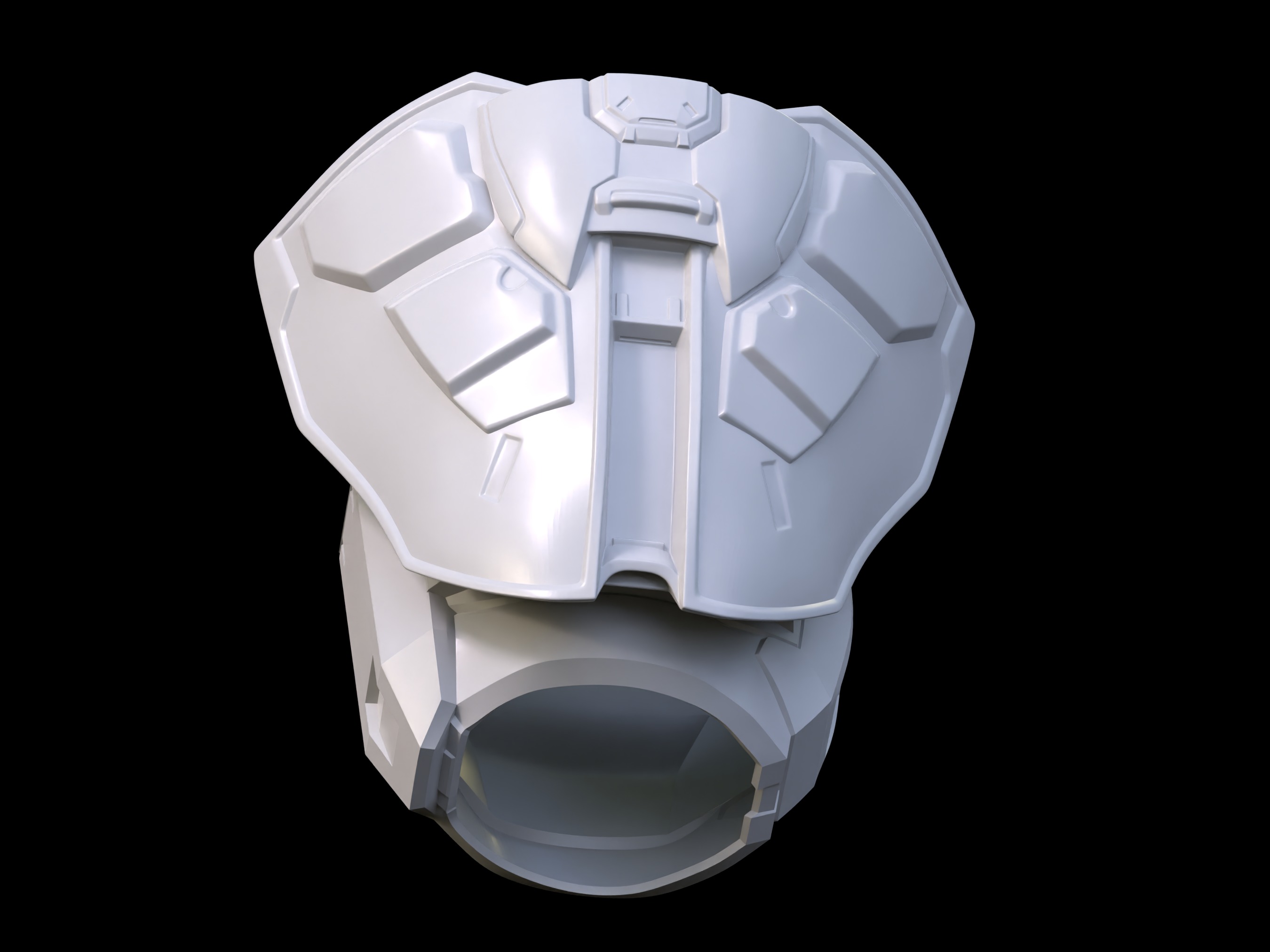 mk7 UA AHALA shoulder pad 3d print file 3D print model_2