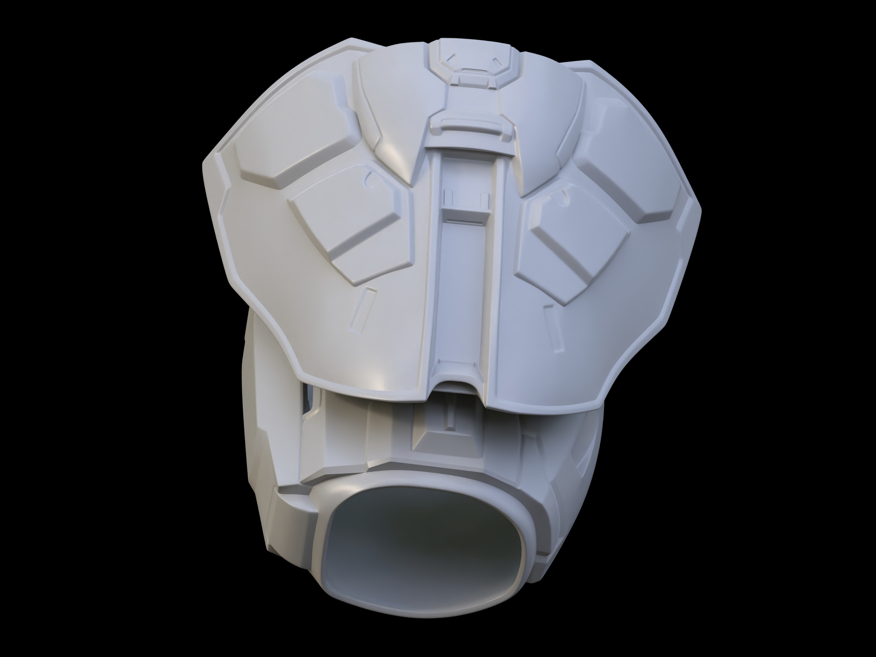 mkvb UA AHALA shoulder pad 3d print file 3D print model_2