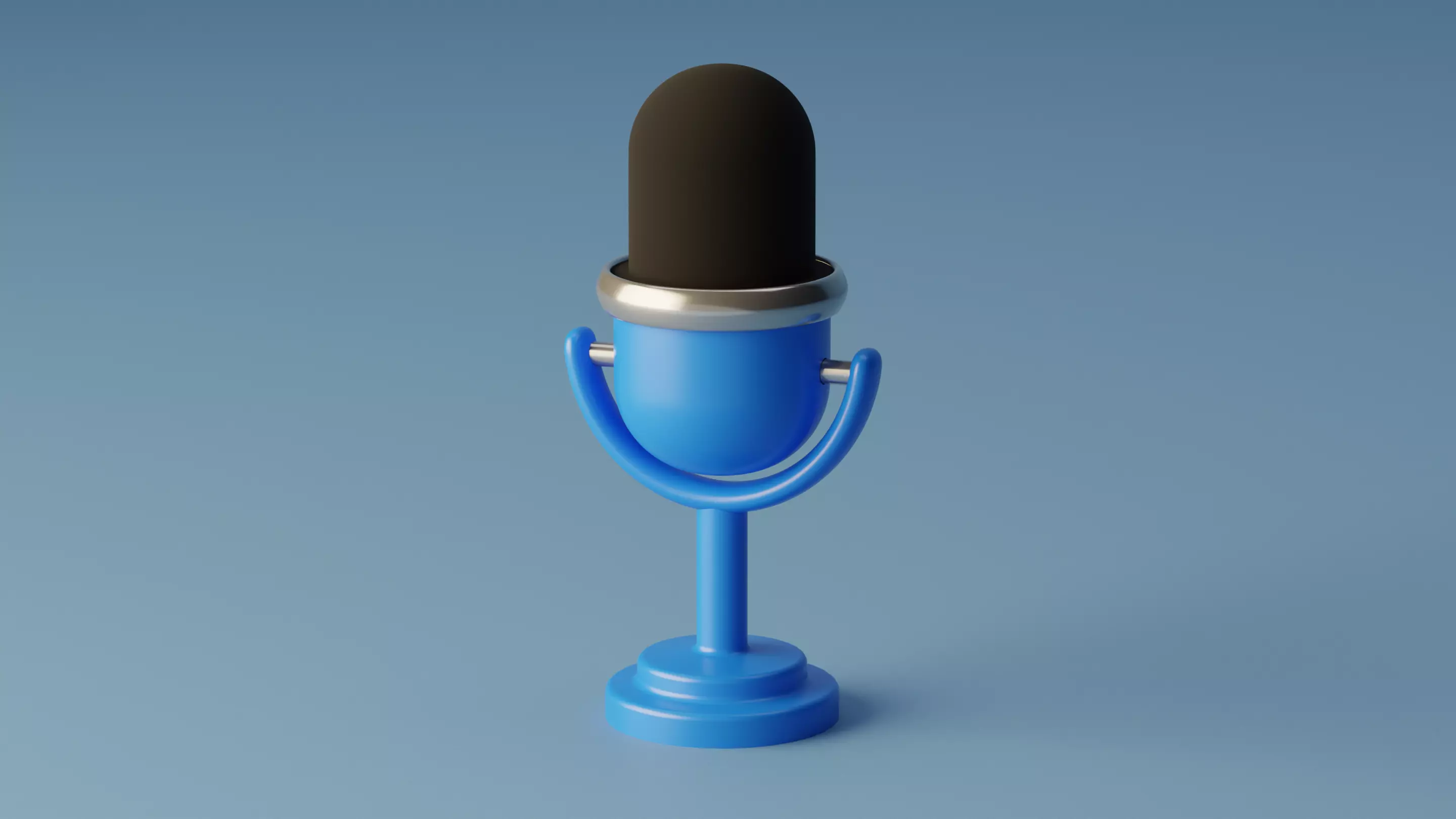 Microphone Free low-poly 3D model