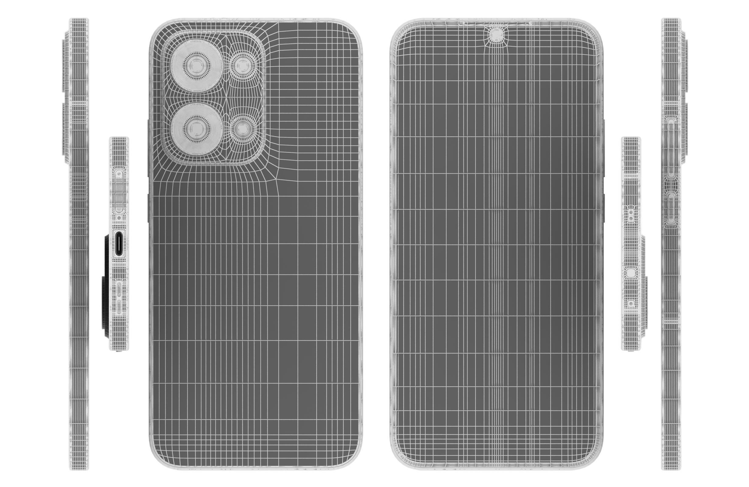 OPPO Reno13 and Reno13 Pro 3D Model Collection_26