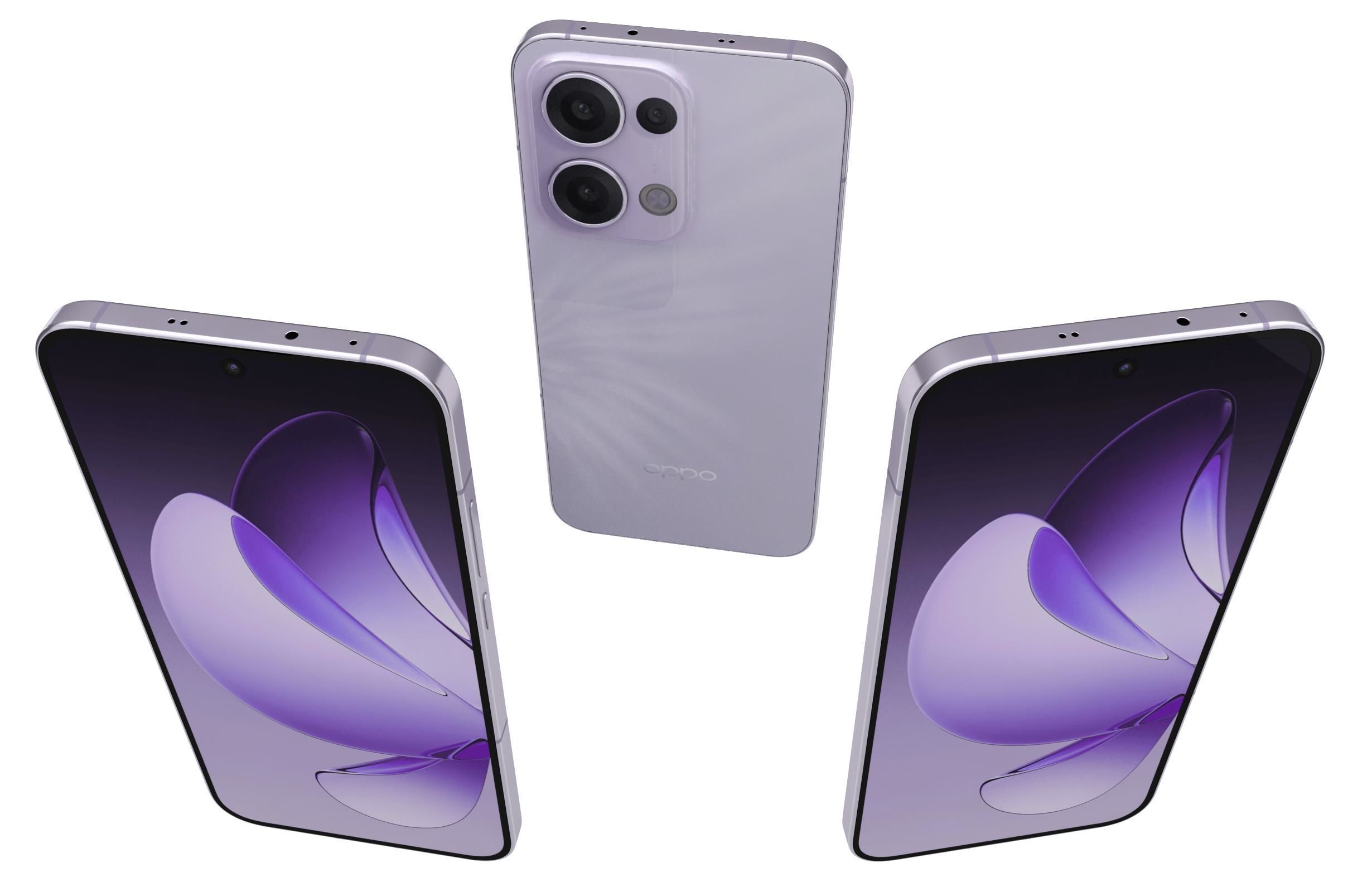 OPPO Reno13 and Reno13 Pro 3D Model Collection_5