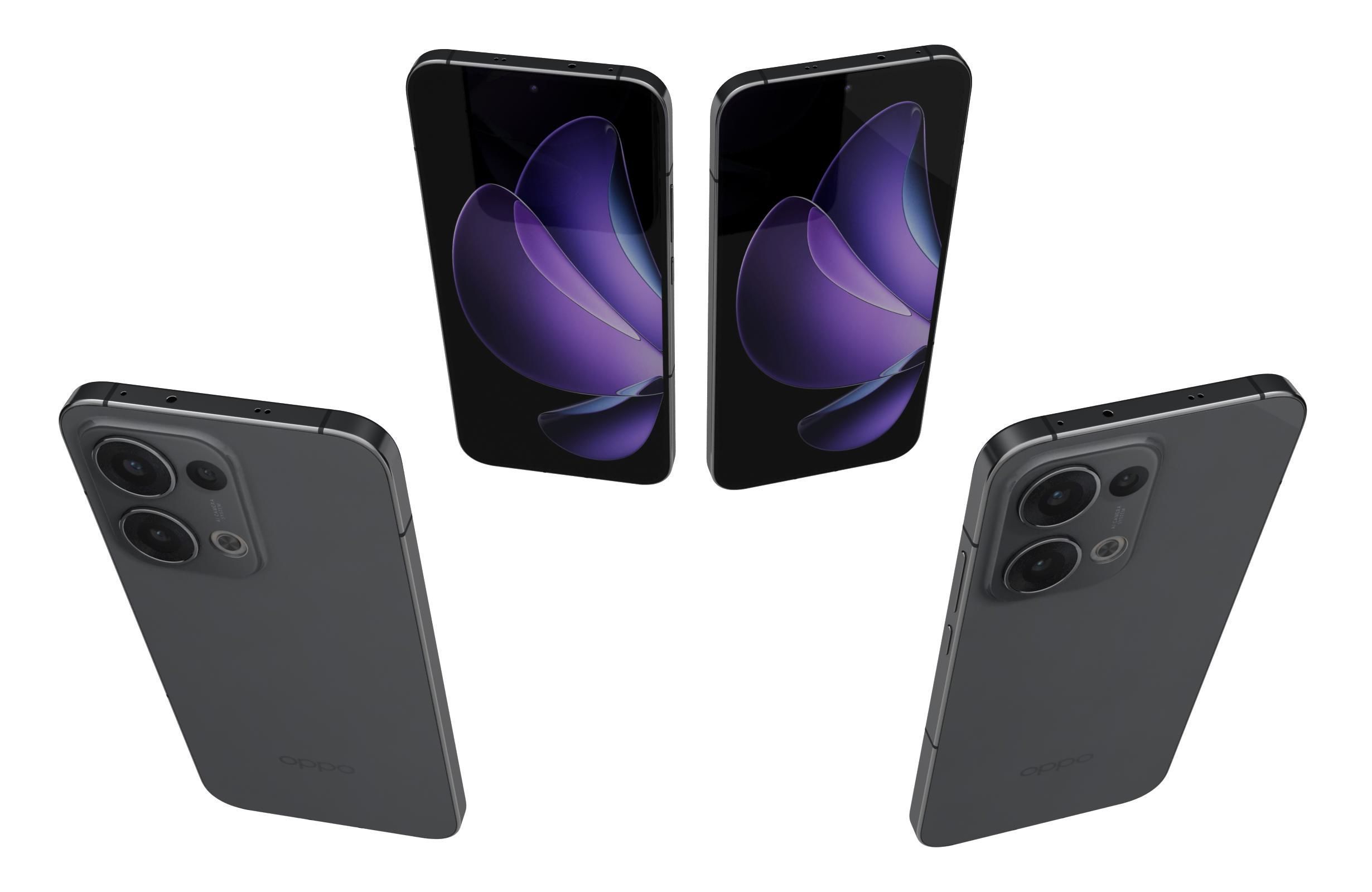 OPPO Reno13 and Reno13 Pro 3D Model Collection_43