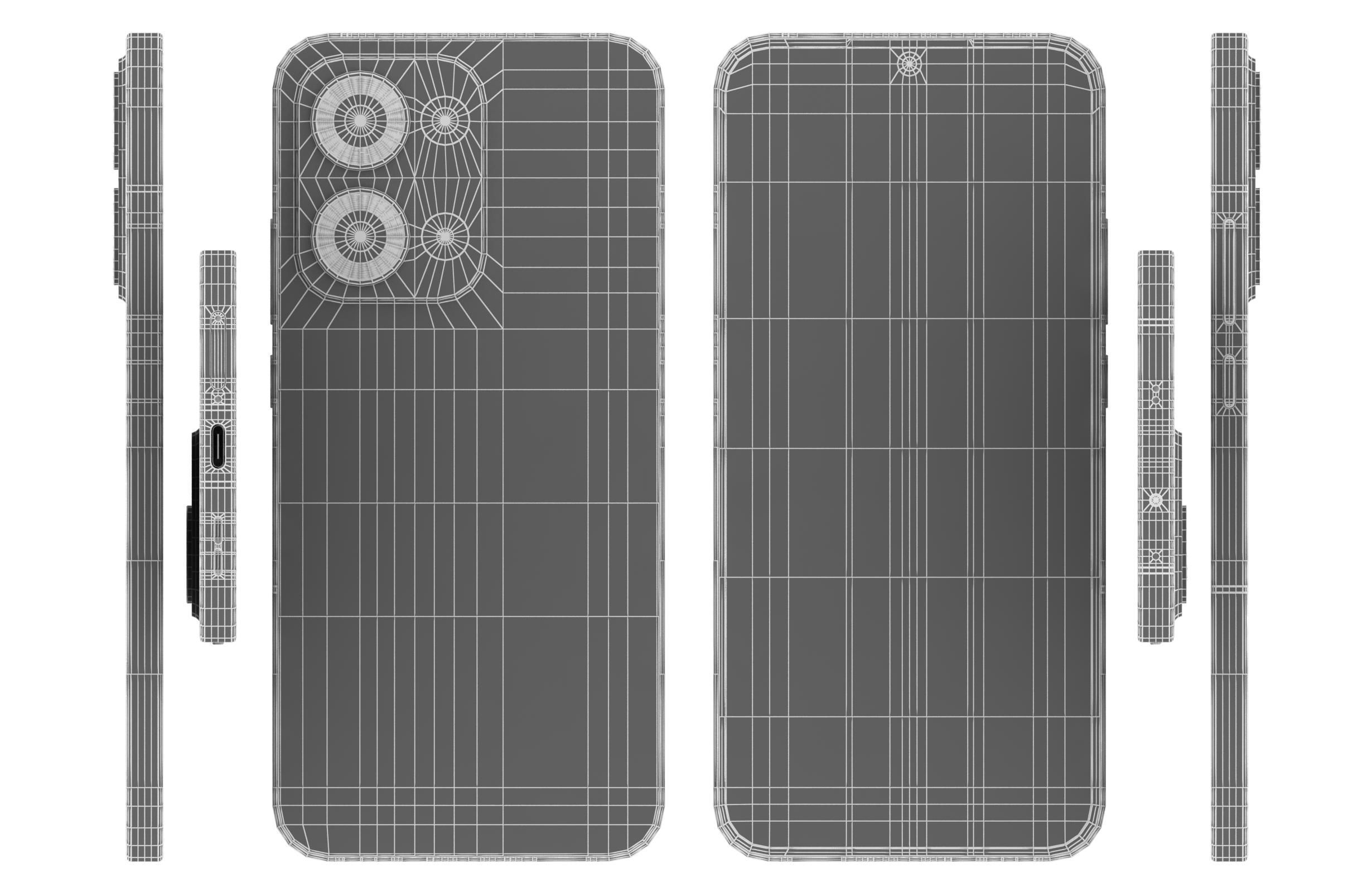 OPPO Reno13 and Reno13 Pro 3D Model Collection_25