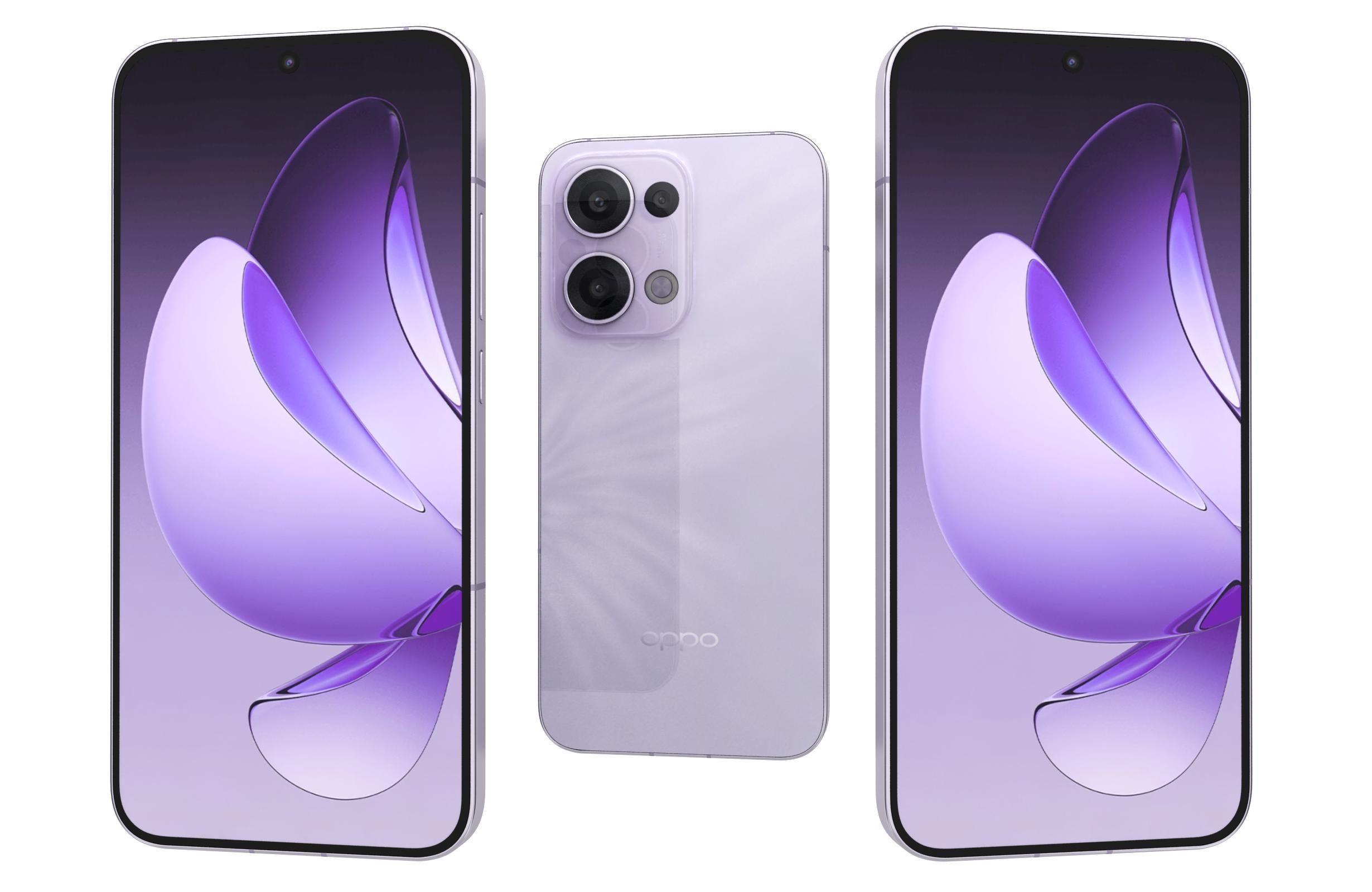 OPPO Reno13 and Reno13 Pro 3D Model Collection_4