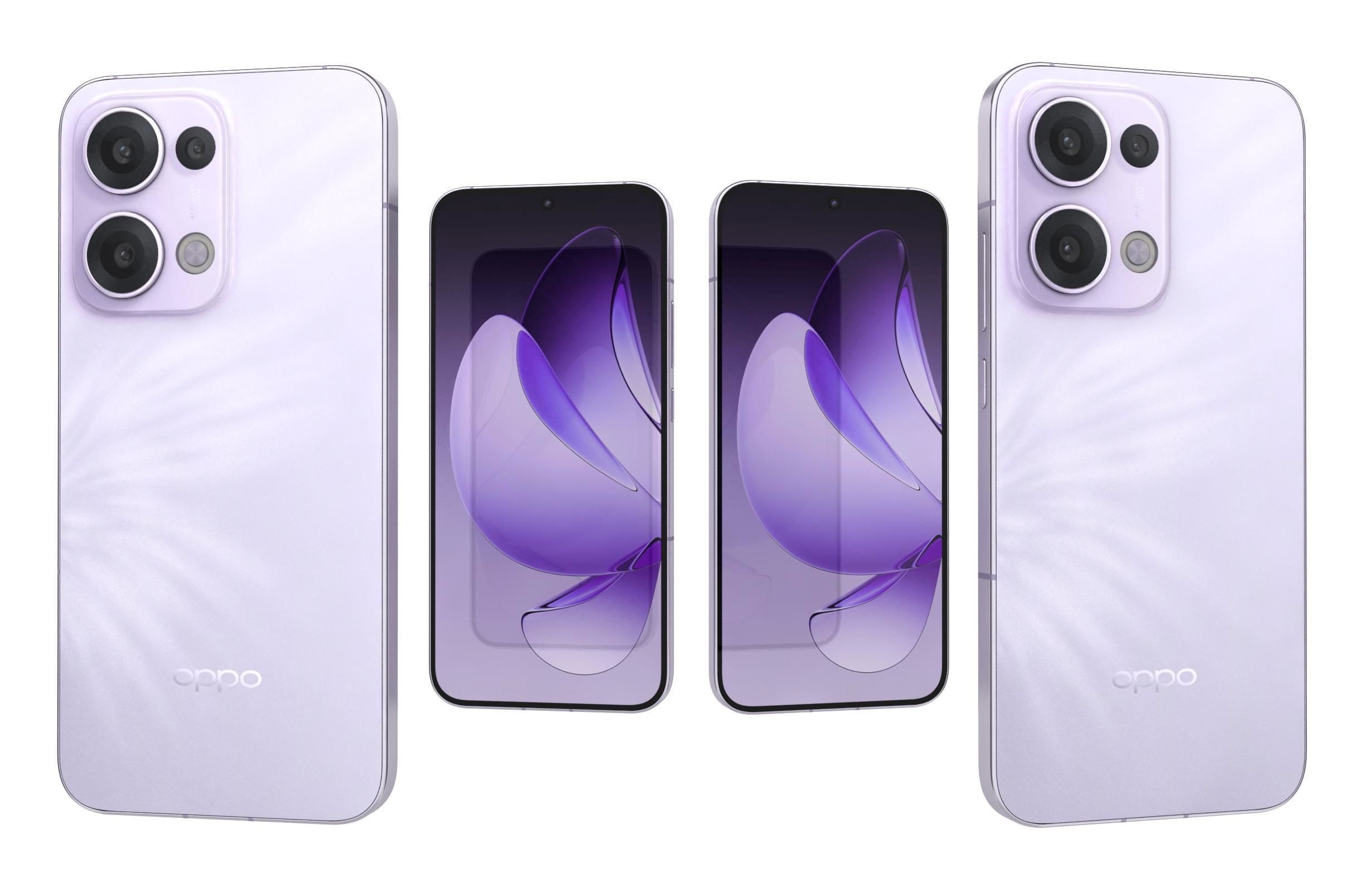 OPPO Reno13 and Reno13 Pro 3D Model Collection_7