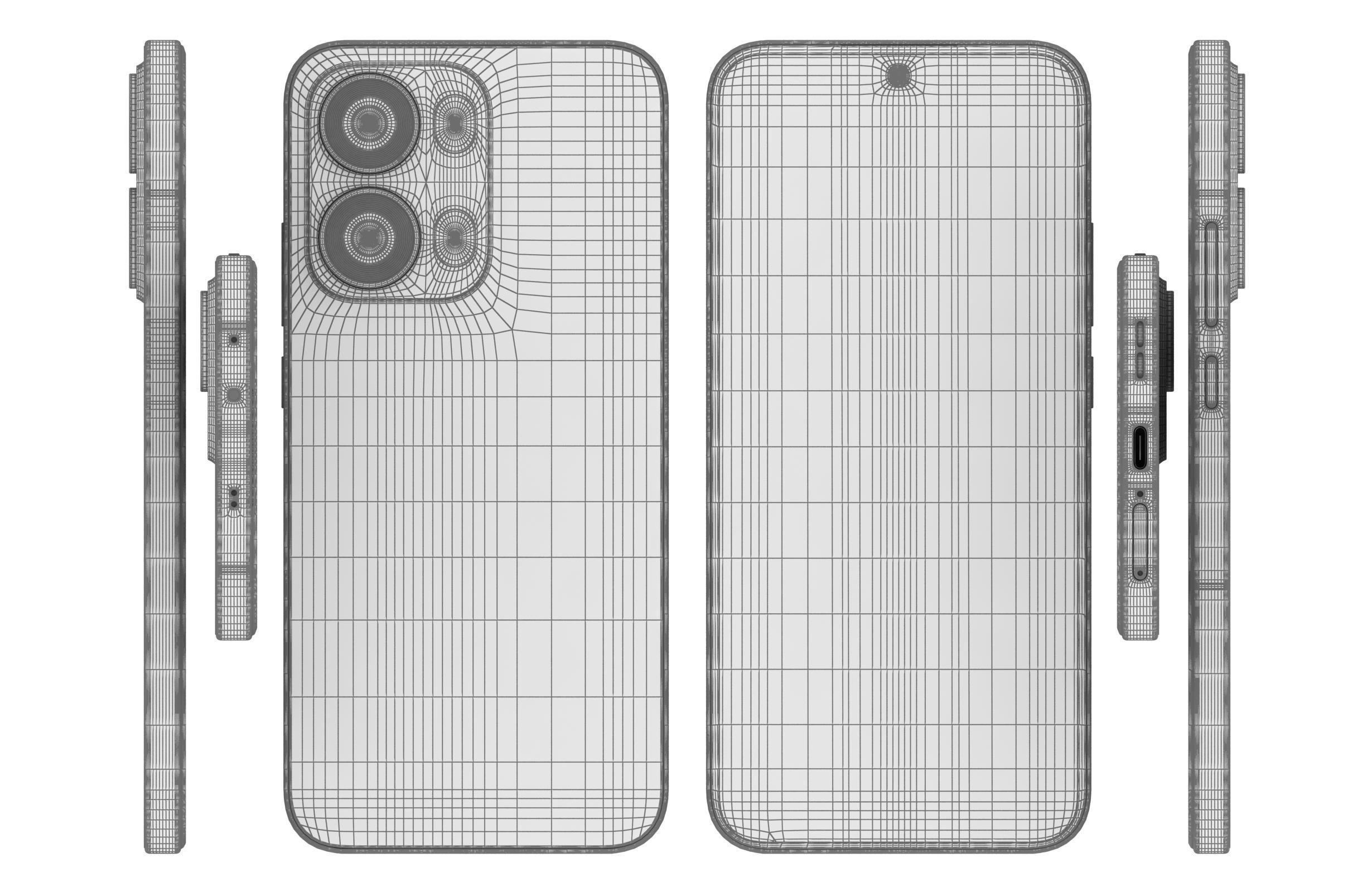 OPPO Reno13 and Reno13 Pro 3D Model Collection_63