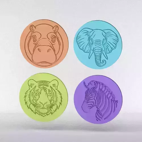 Animals Coasters