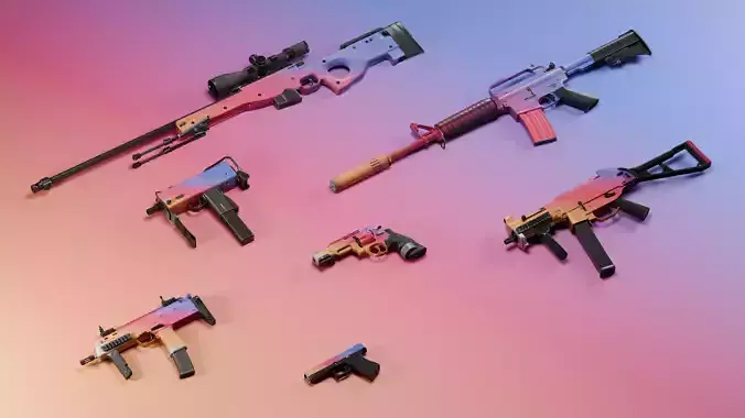 CS2  Fade Collection 3D model