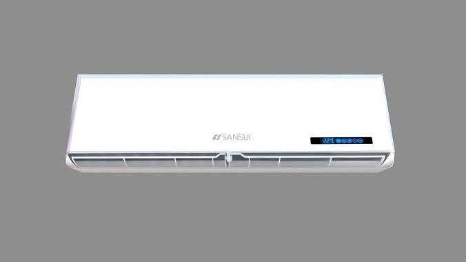 SANSUI AC Low-poly 3D model