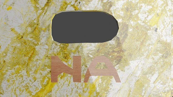 Decorative item in Youtube logo shape porcelain material Low-poly 3D model 7