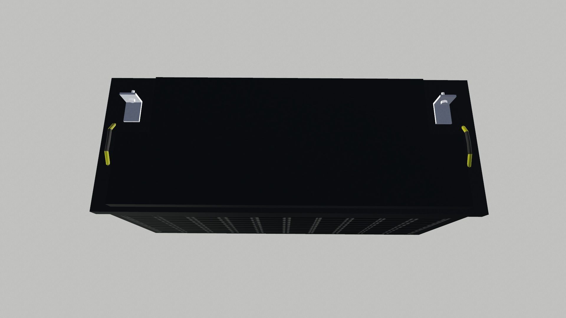 Battery Low-poly 3D model_5