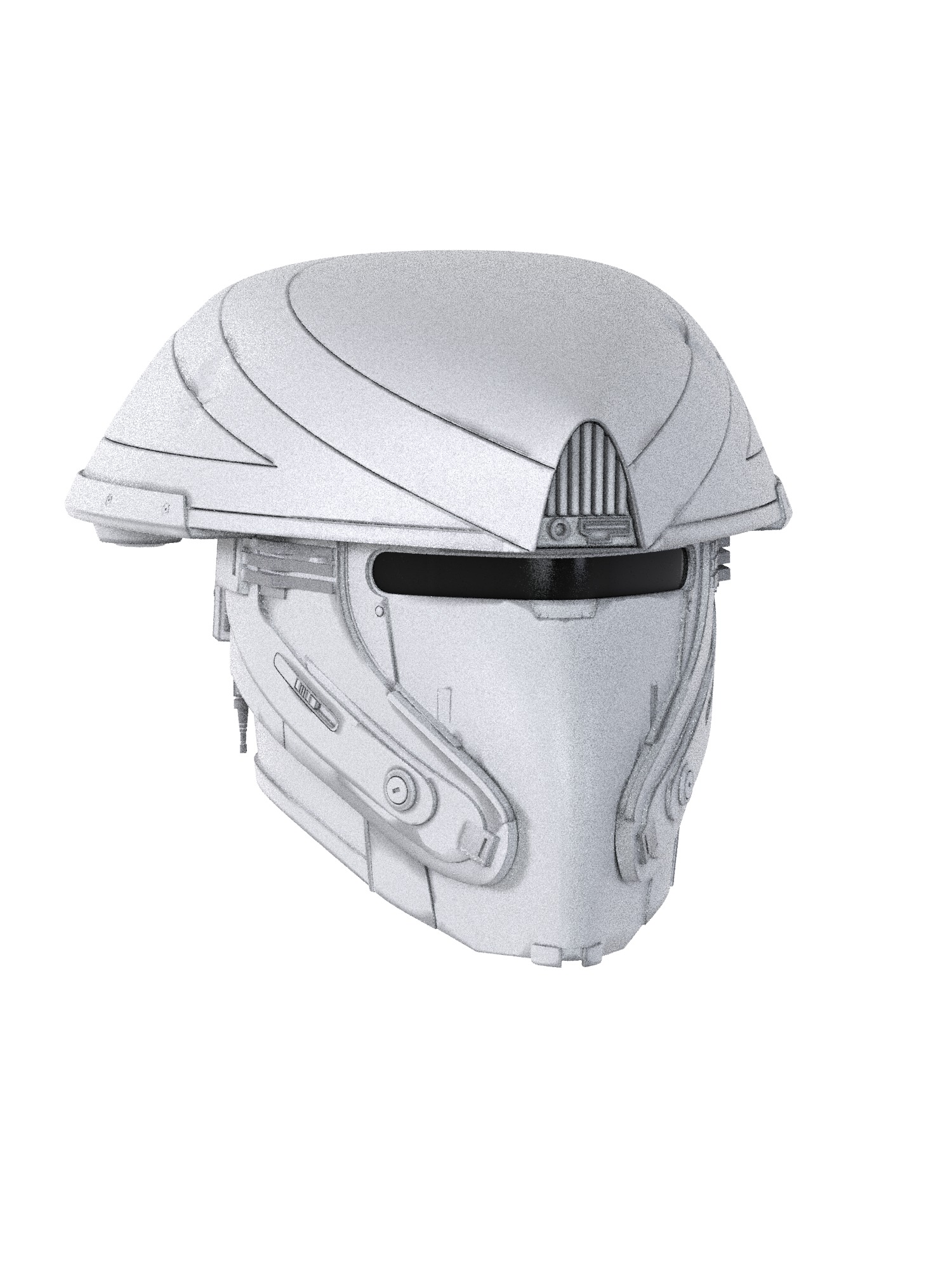 Captain Silvo Skeleton Crew Pirate helmet 3d model print 3D print model_36