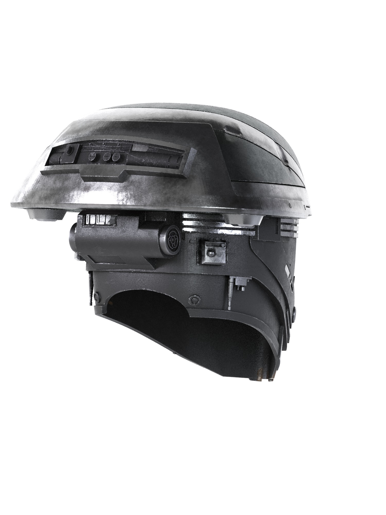 Captain Silvo Skeleton Crew Pirate helmet 3d model print 3D print model_42