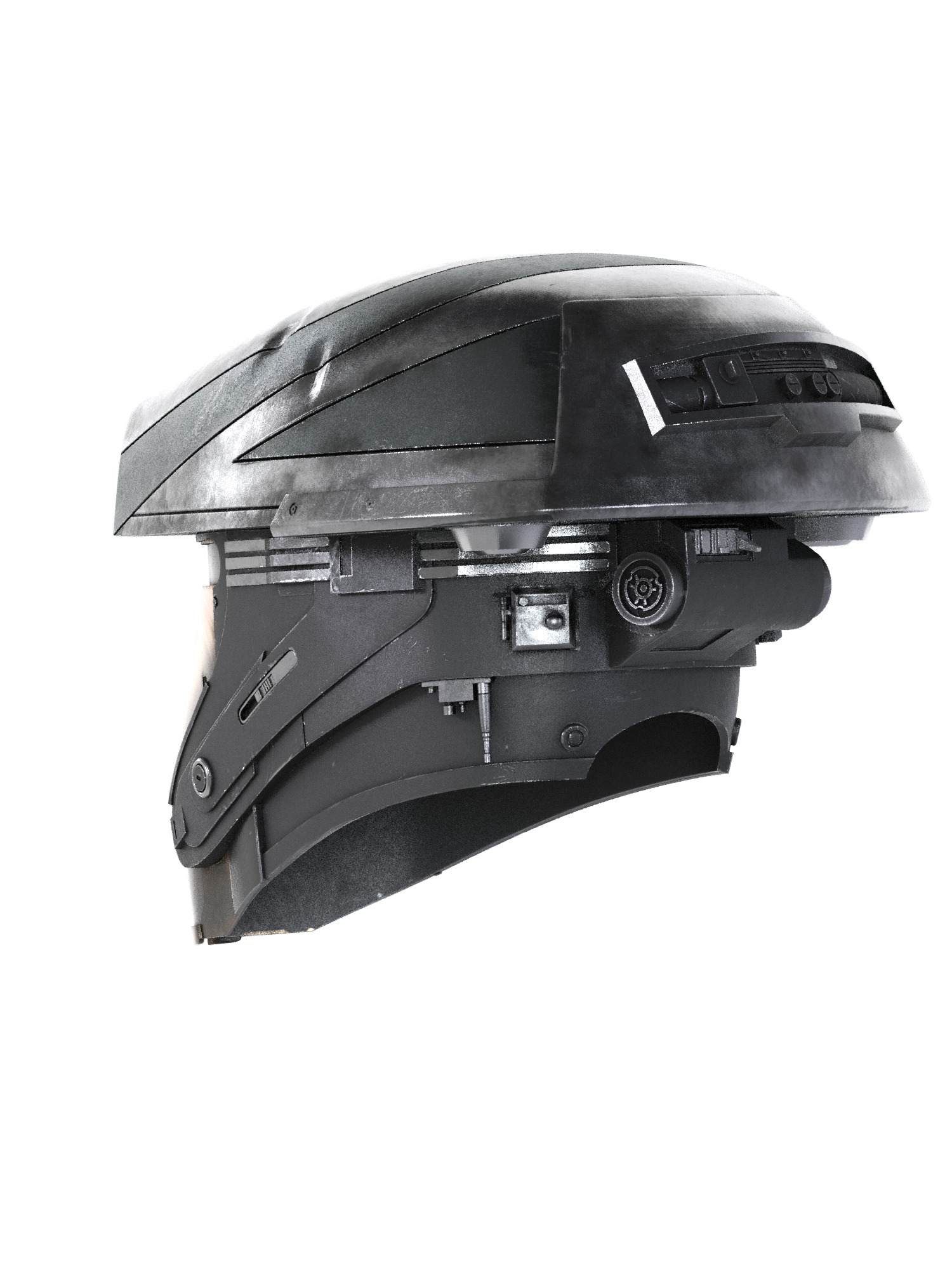 Captain Silvo Skeleton Crew Pirate helmet 3d model print 3D print model_49