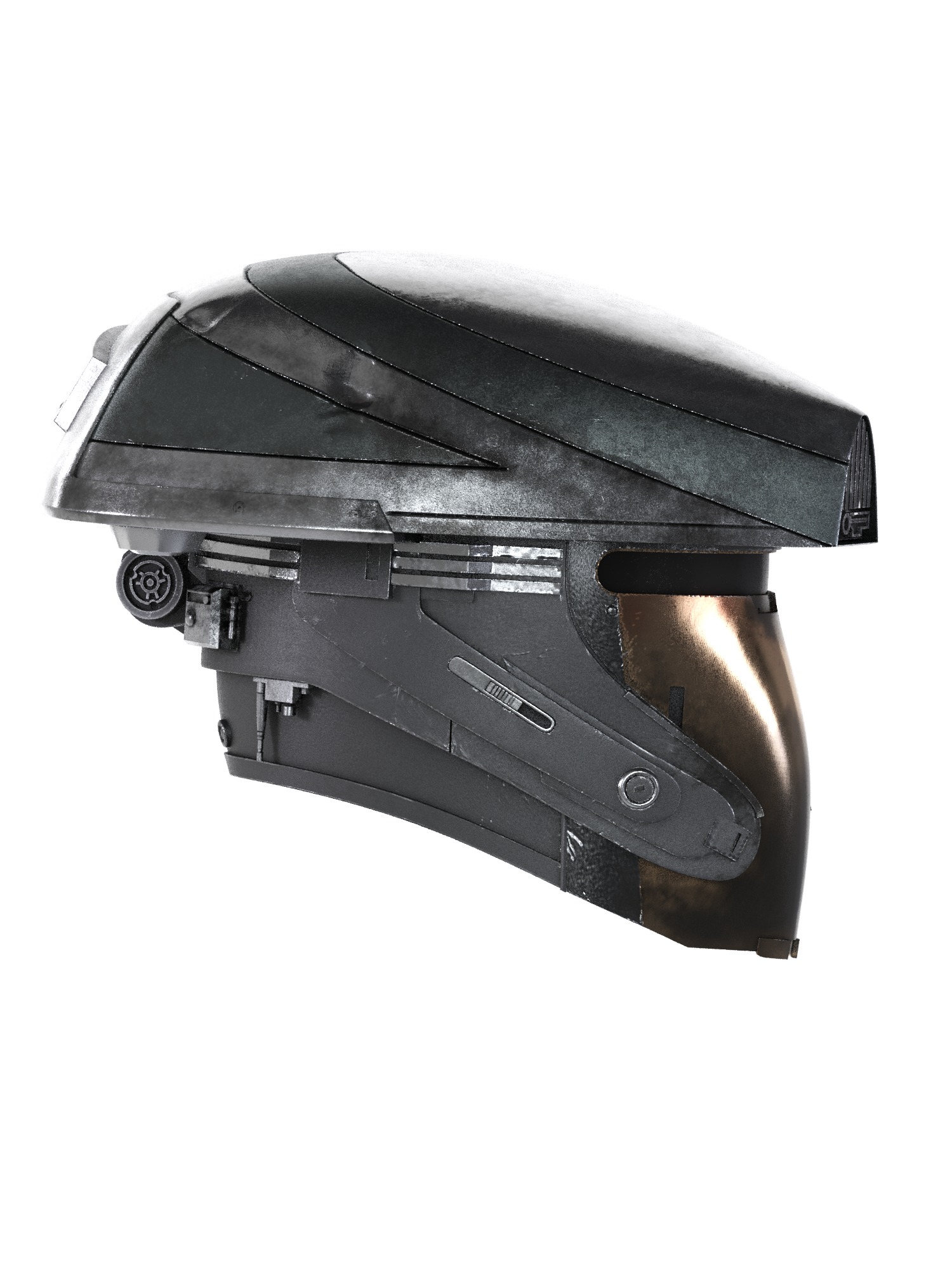 Captain Silvo Skeleton Crew Pirate helmet 3d model print 3D print model_47