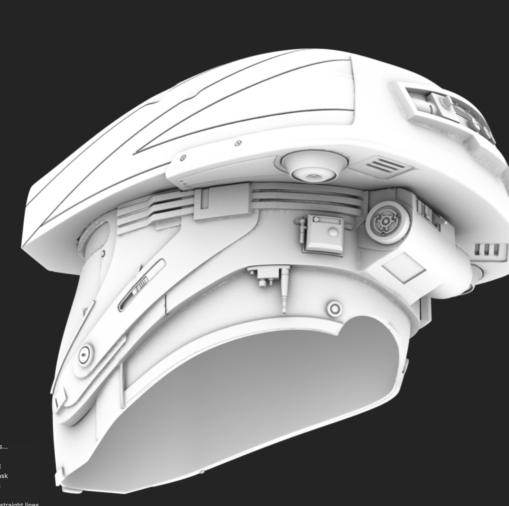 Captain Silvo Skeleton Crew Pirate helmet 3d model print 3D print model_10