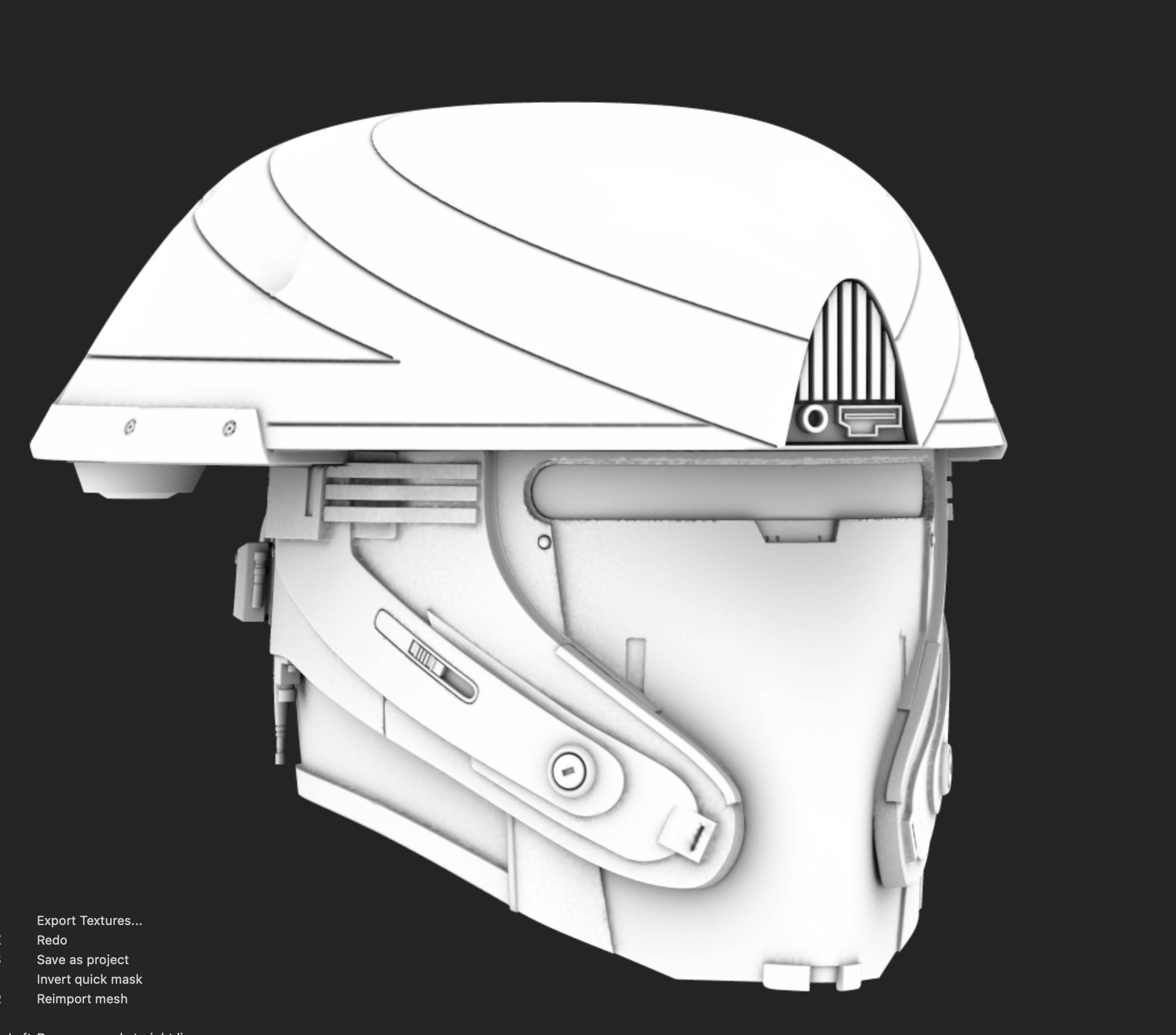 Captain Silvo Skeleton Crew Pirate helmet 3d model print 3D print model_7