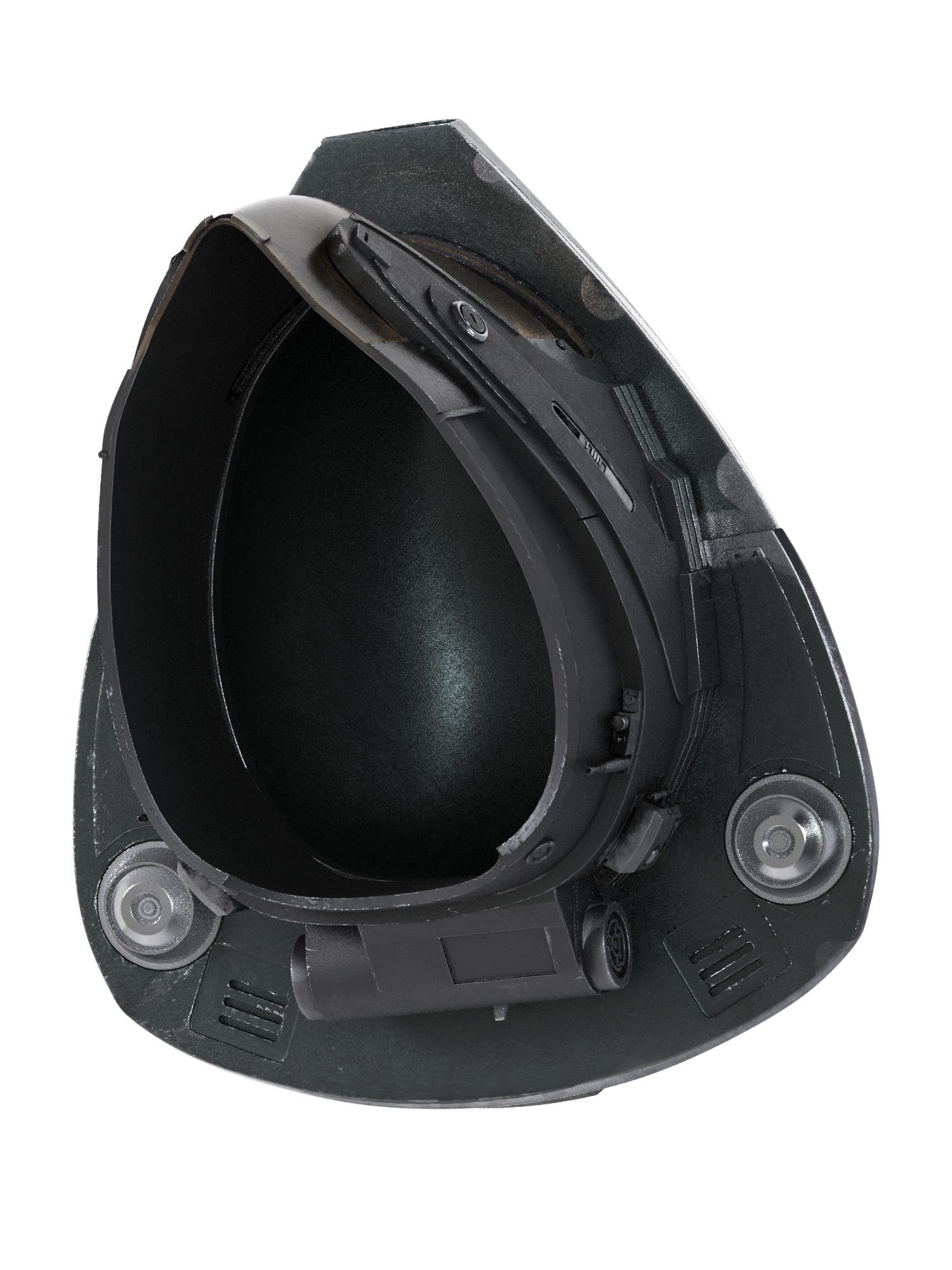 Captain Silvo Skeleton Crew Pirate helmet 3d model print 3D print model_25