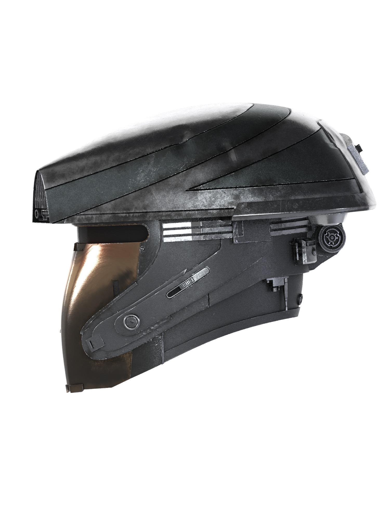 Captain Silvo Skeleton Crew Pirate helmet 3d model print 3D print model_46