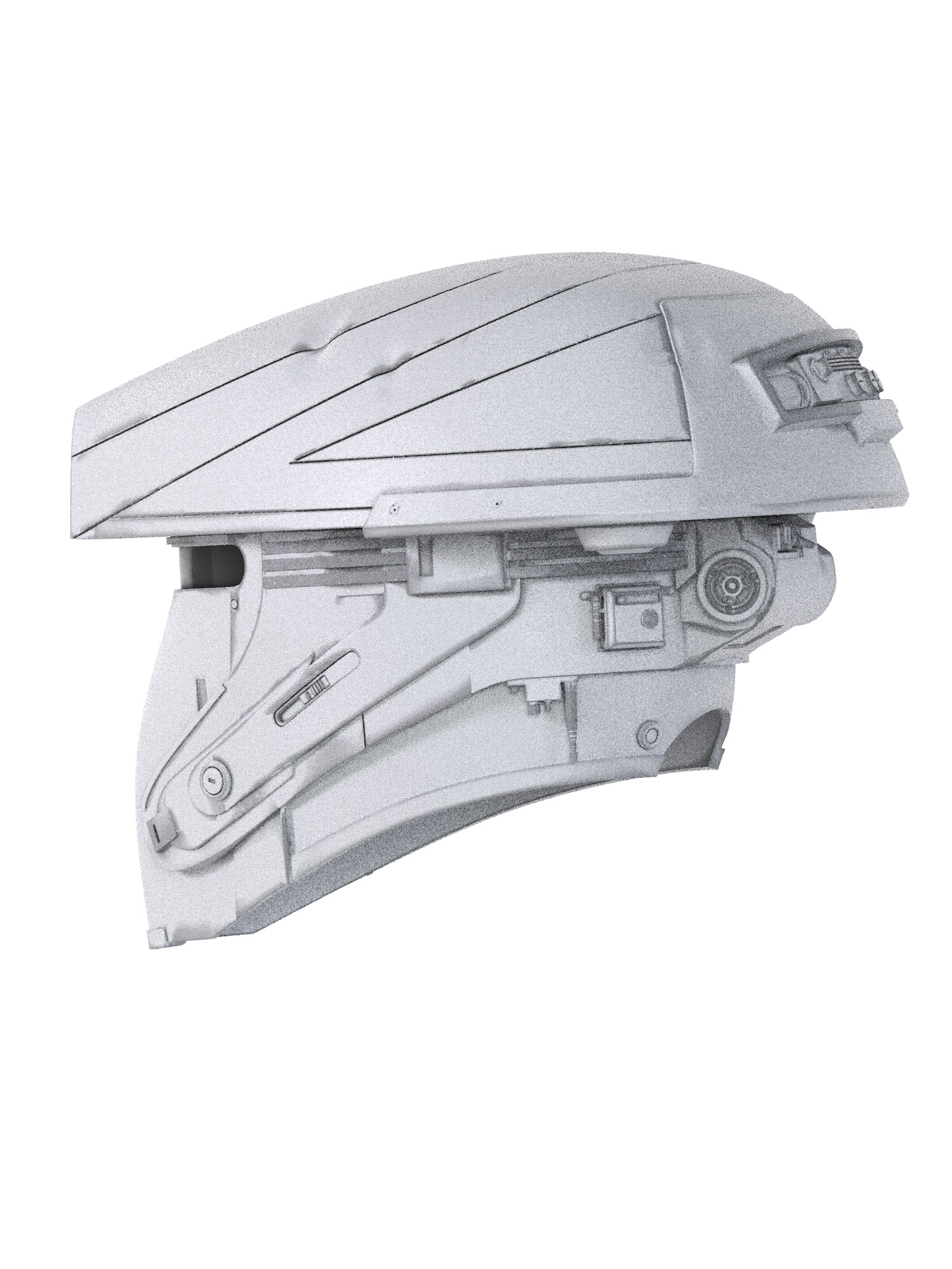 Captain Silvo Skeleton Crew Pirate helmet 3d model print 3D print model_34