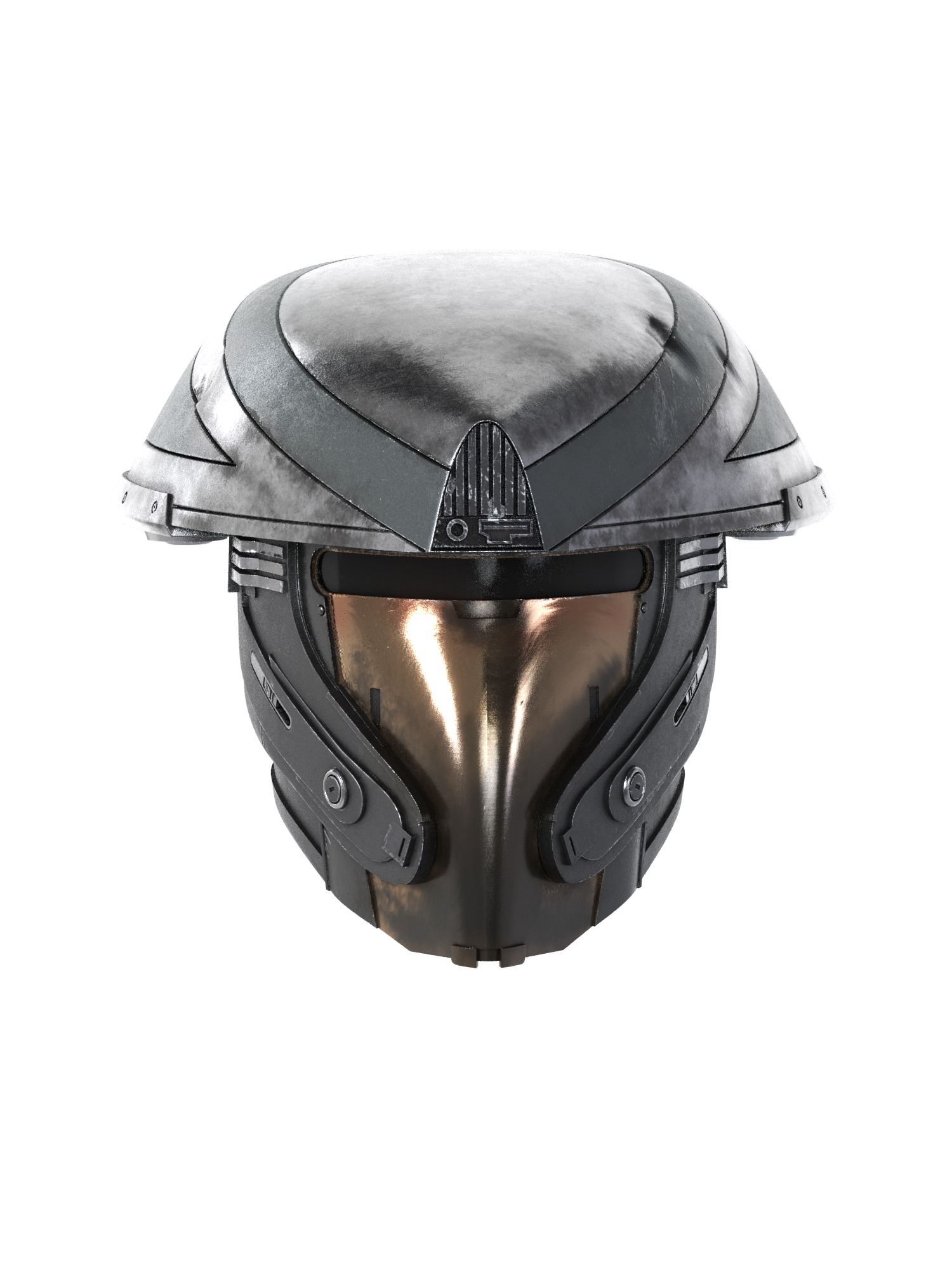 Captain Silvo Skeleton Crew Pirate helmet 3d model print 3D print model_39