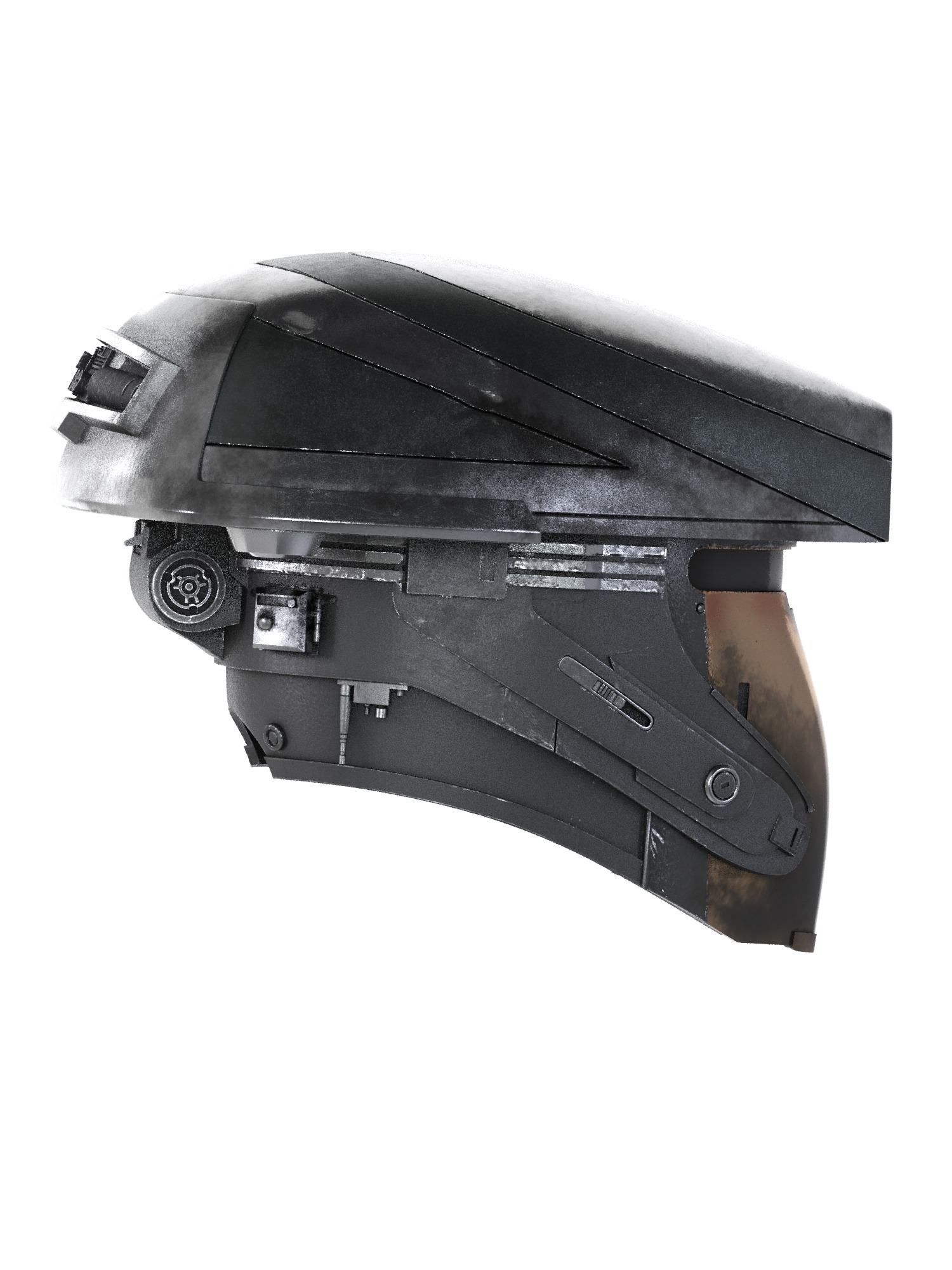 Captain Silvo Skeleton Crew Pirate helmet 3d model print 3D print model_43