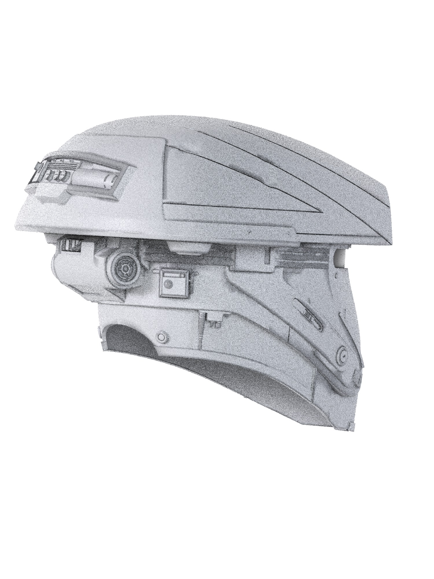 Captain Silvo Skeleton Crew Pirate helmet 3d model print 3D print model_27