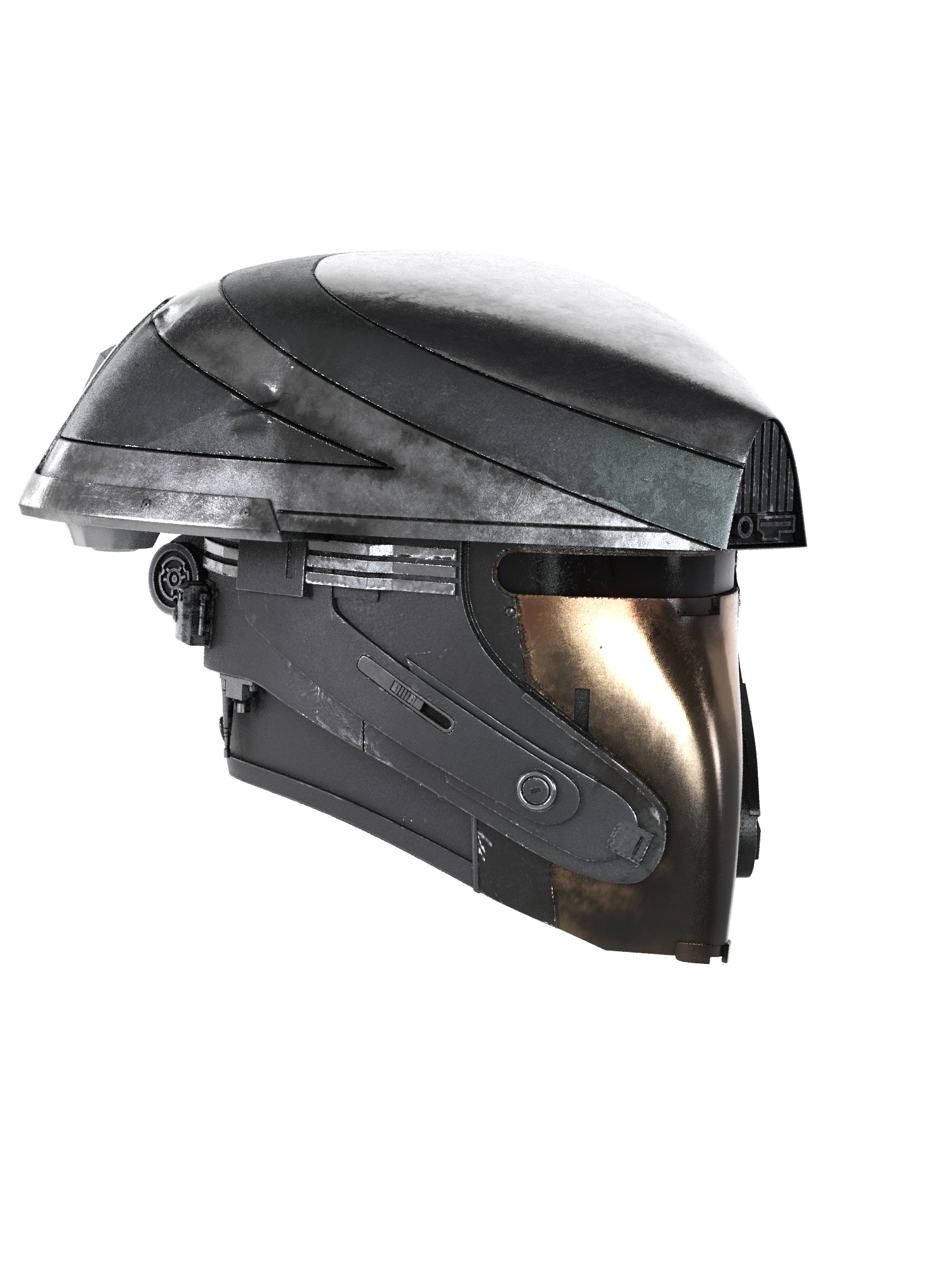 Captain Silvo Skeleton Crew Pirate helmet 3d model print 3D print model_48