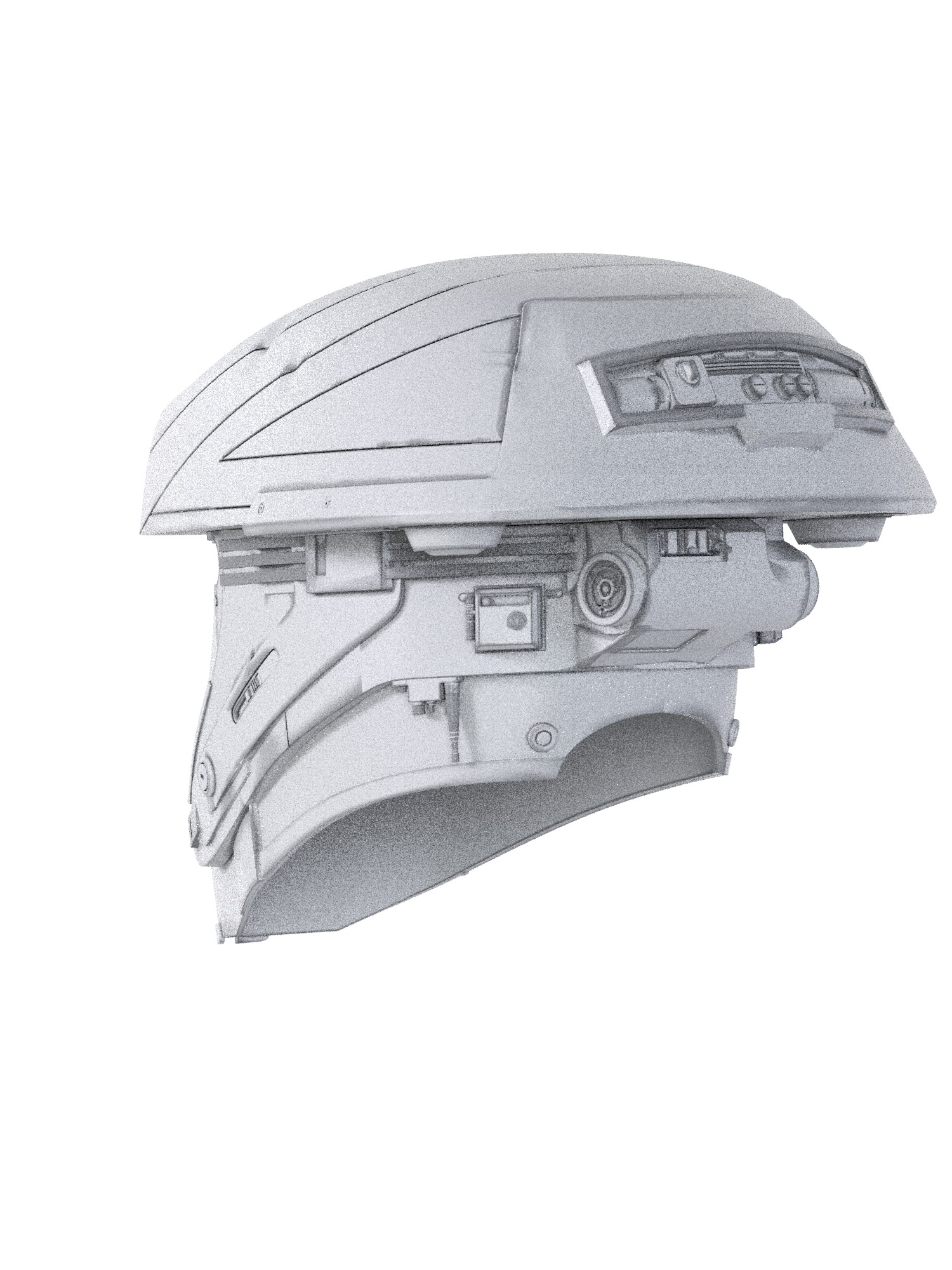 Captain Silvo Skeleton Crew Pirate helmet 3d model print 3D print model_29